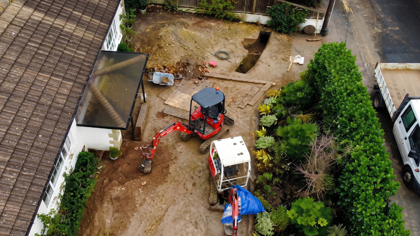 Lawn transformation