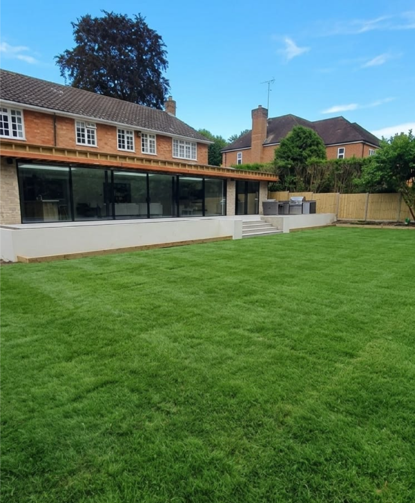 Finished lawn result