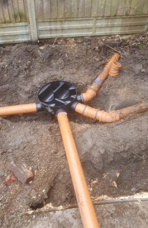 Drainage solution installation