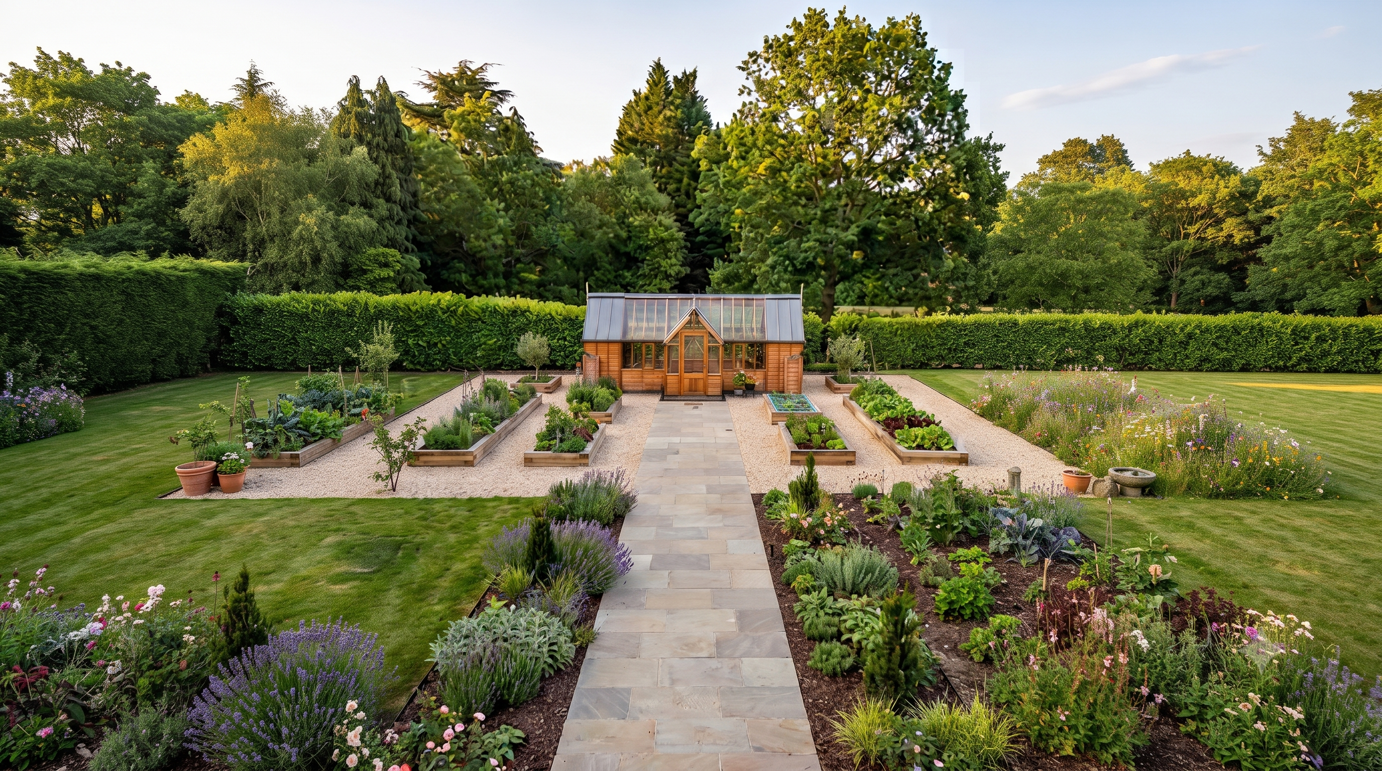 Log cabin garden building